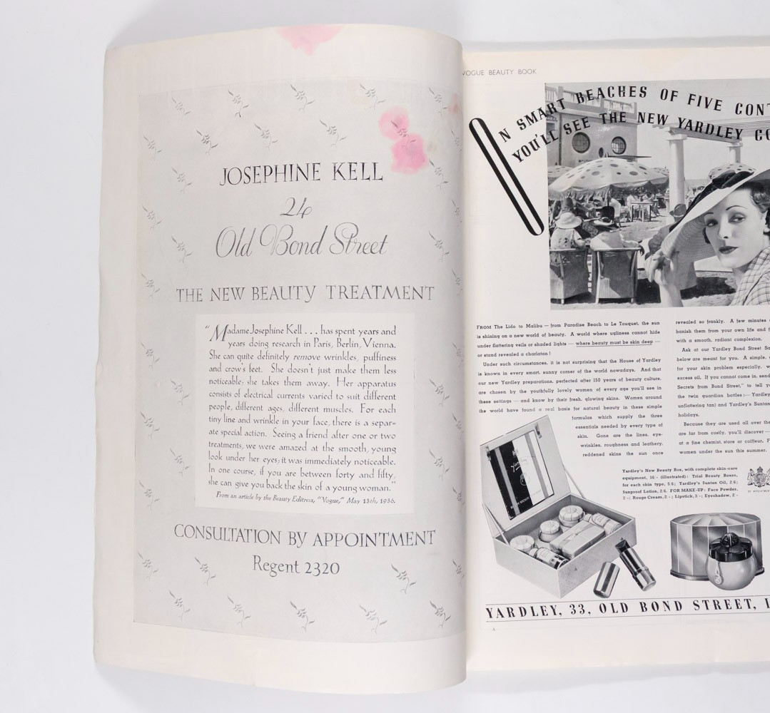 NORMA SHEARER Artur Ernesto Teixeira Barbosa VOGUE BEAUTY BOOK August 1936 vtg