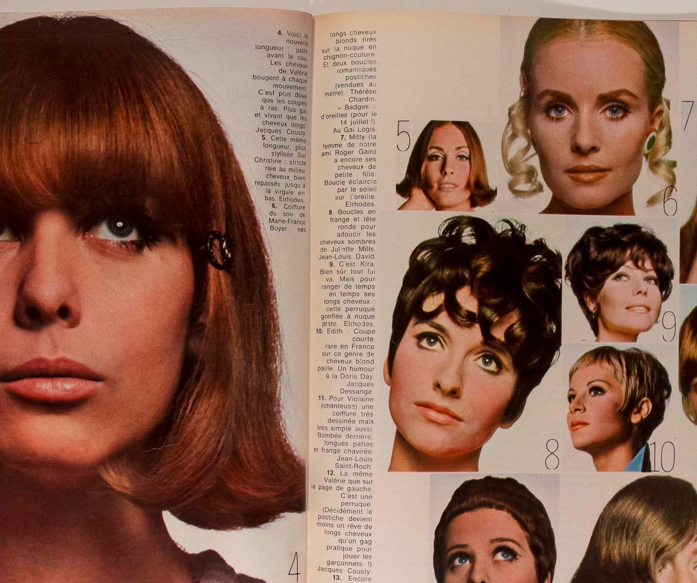 Twiggy JILL KENNINGTON Toulouse Lautrec ELLE magazine 20 July 1967 1126 Scavullo