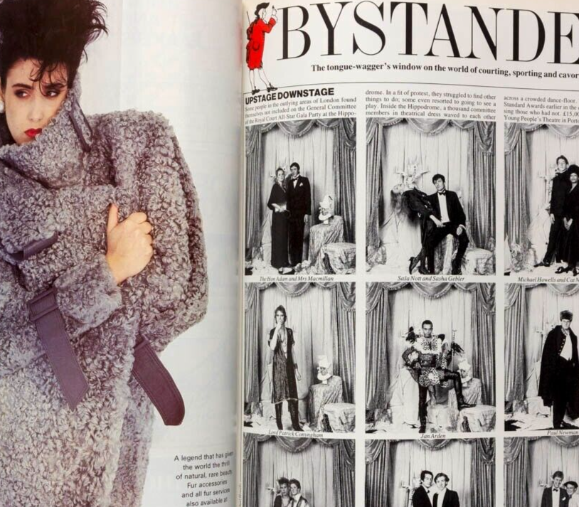 DIANE LANE Tim Roth JOHN HURT Paolo Roversi VREELAND Lagerfeld ~ Tatler magazine