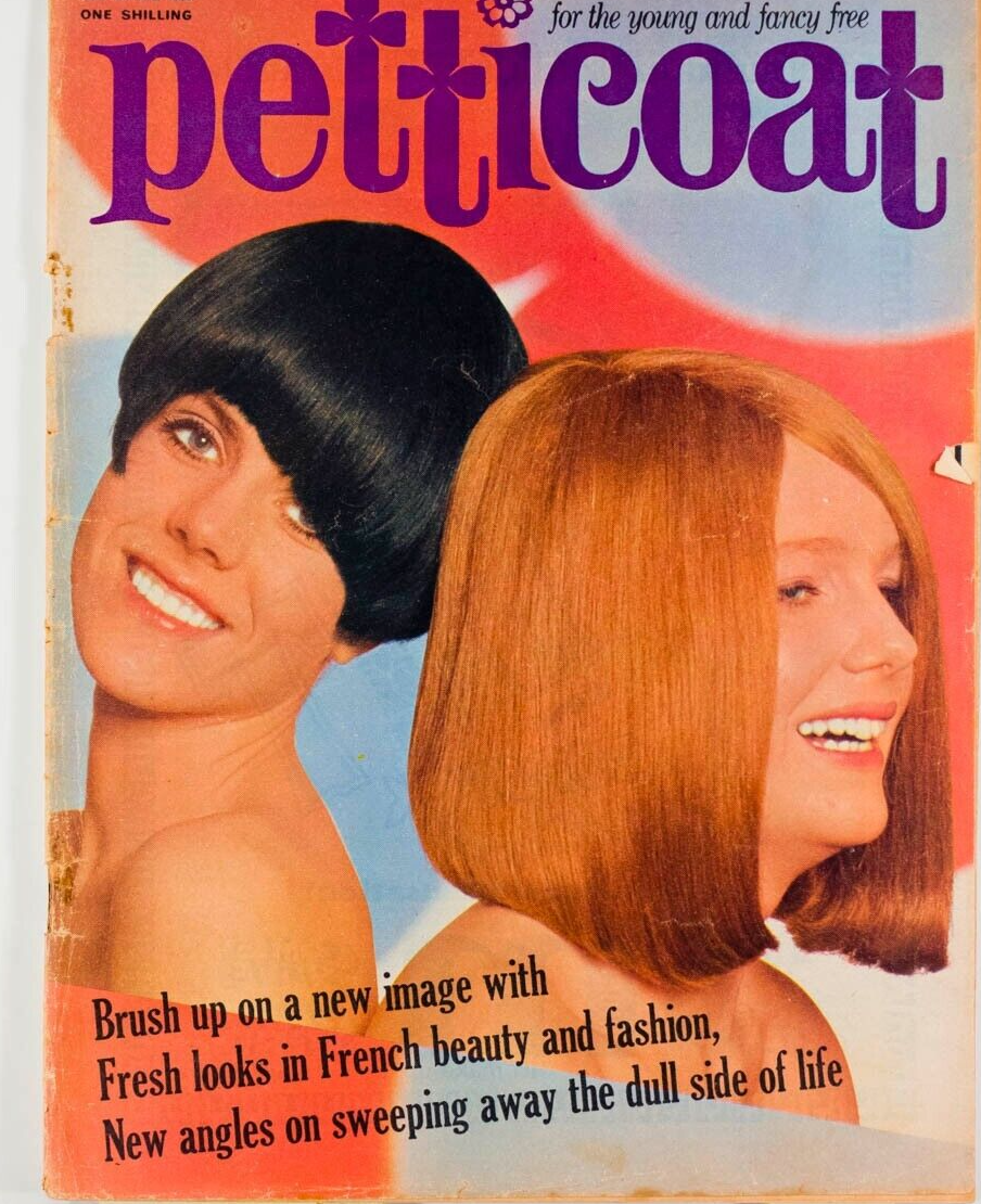 Ungaro wigs JOHN STEPHEN Gene Pitney JANE ASHER Paulene Stone PETTICOAT magazine