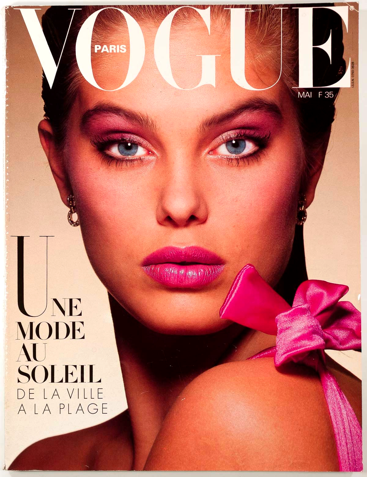 RENEE SIMONSEN Guy Bourdin ROSEMARY McGROTHA Elle CAROL ALT Paris Vogue May 1983