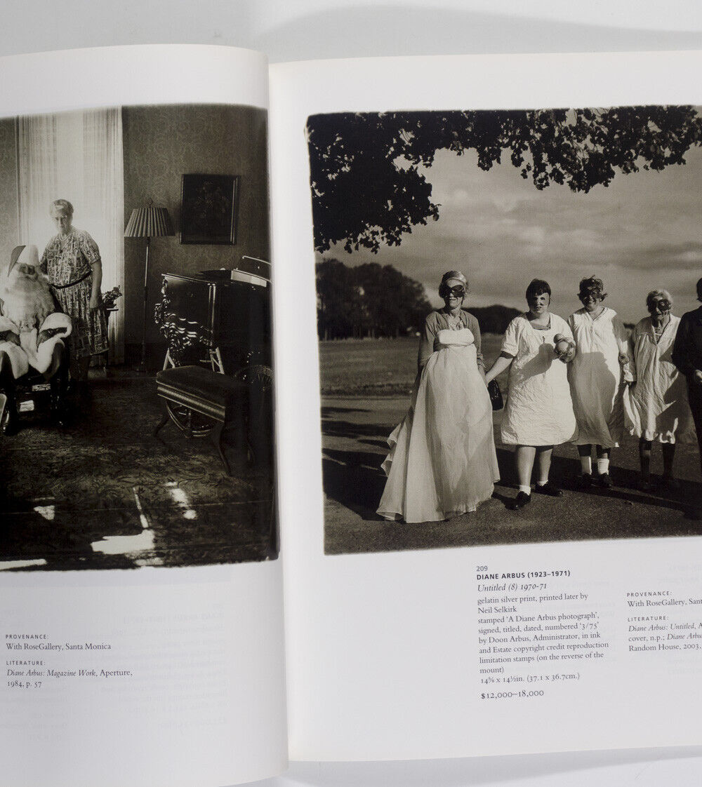 DIANE ARBUS Photographs AUCTION catalogue CHRISTIE'S New York 2008 Penelope Tree