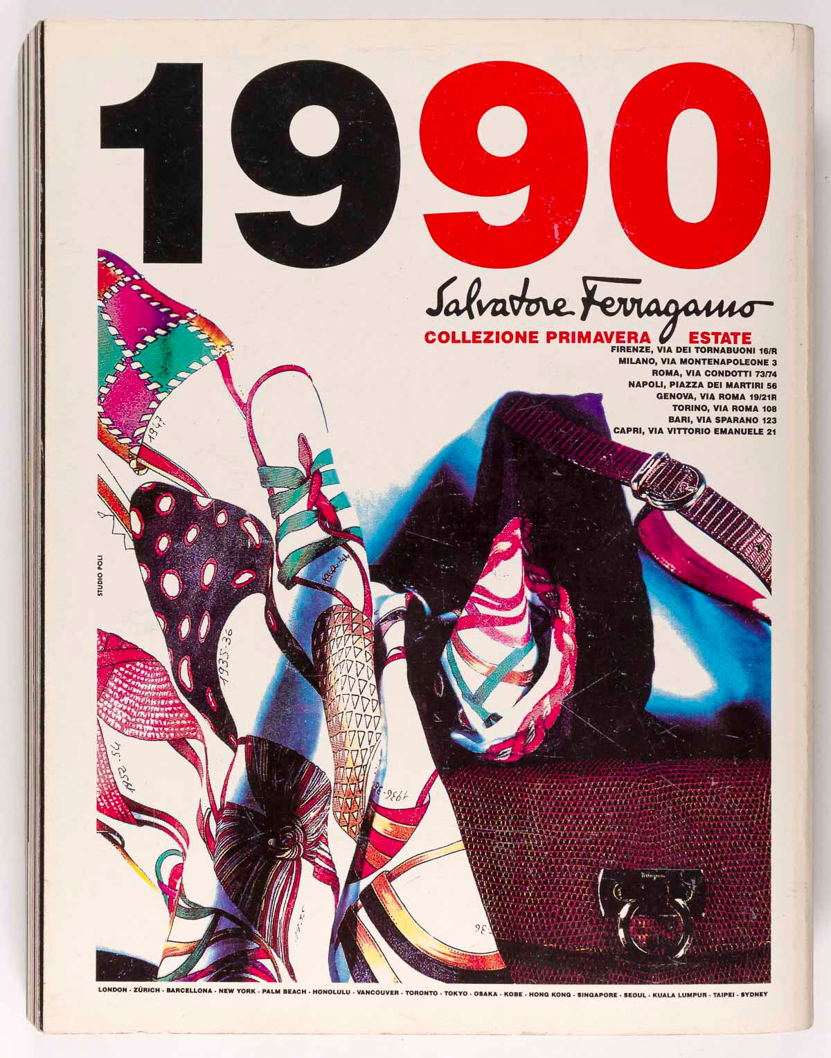 Stephanie Schneider GUY BOURDIN Yasmeen Ghauri HARPERS PARIS March 1990 Joe Eula
