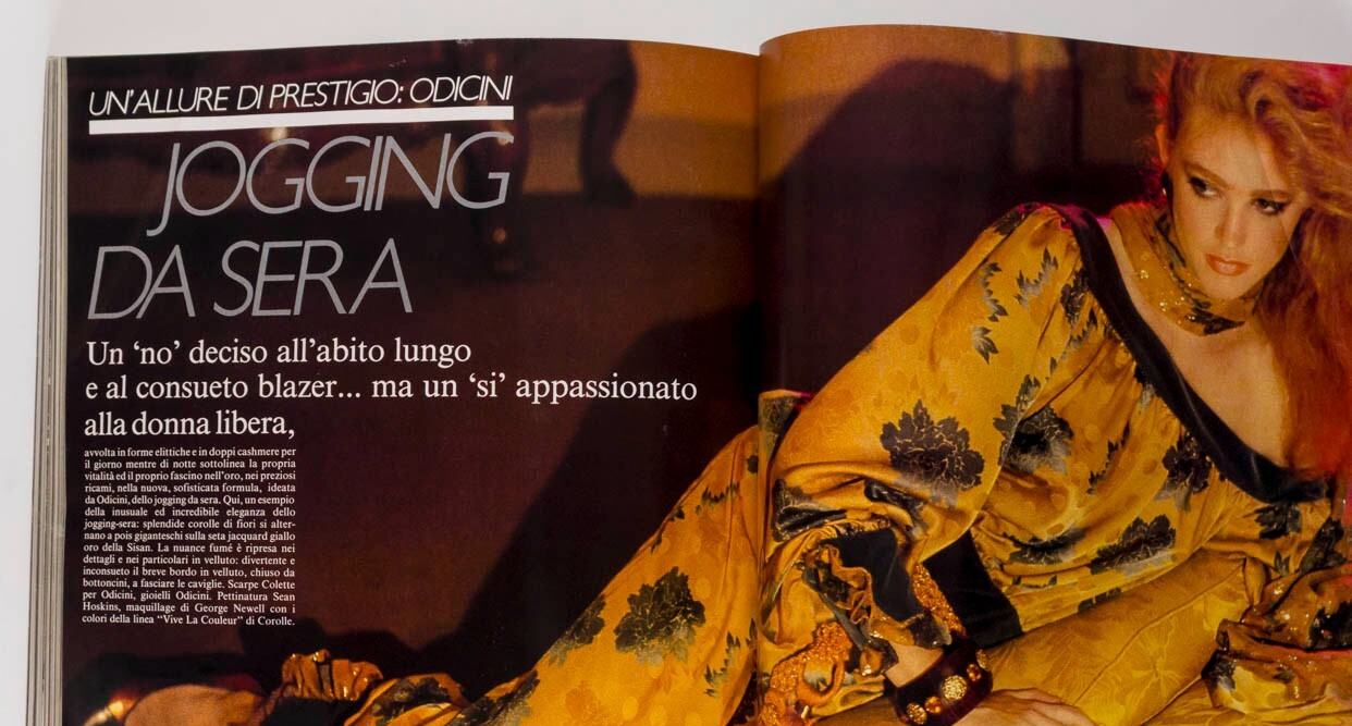BROOKE SHIELDS Joe Eula MARIEL HEMINGWAY Harpers Bazaar Italia 9 September 1981