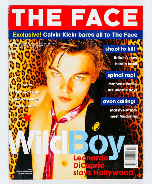 Leonardo DiCaprio BJORK Tricky THE FACE Xmas 1995 Massive Attack CK Beastie Boys