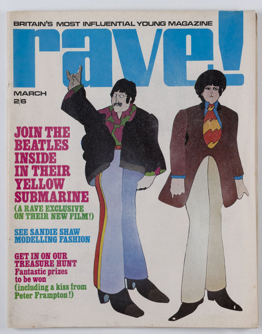 Robert Balser BEATLES Simon Dupree SANDIE SHAW Barry Gibb MOD Rave magazine 60s