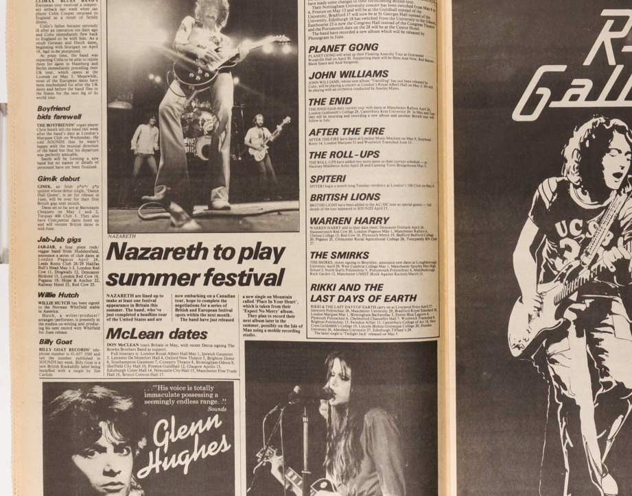 Nico SEX PISTOLS Reggae SOUNDS magazine April 1978 Sham 69 XRAY SPEX Stranglers