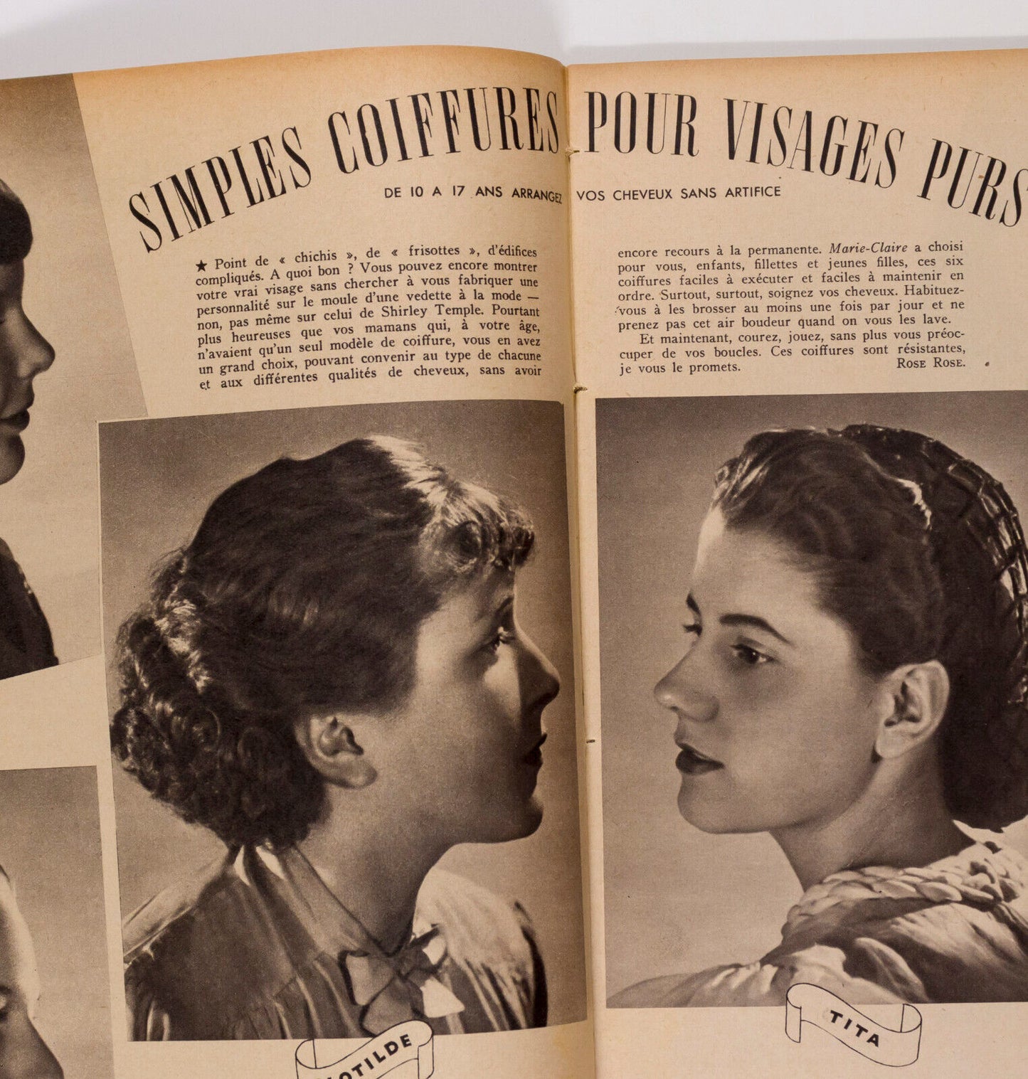 LANVIN Chanel BUTTERFLY Maurice Chevalier LUISE RAINER 30s HAIR Marie Claire 12