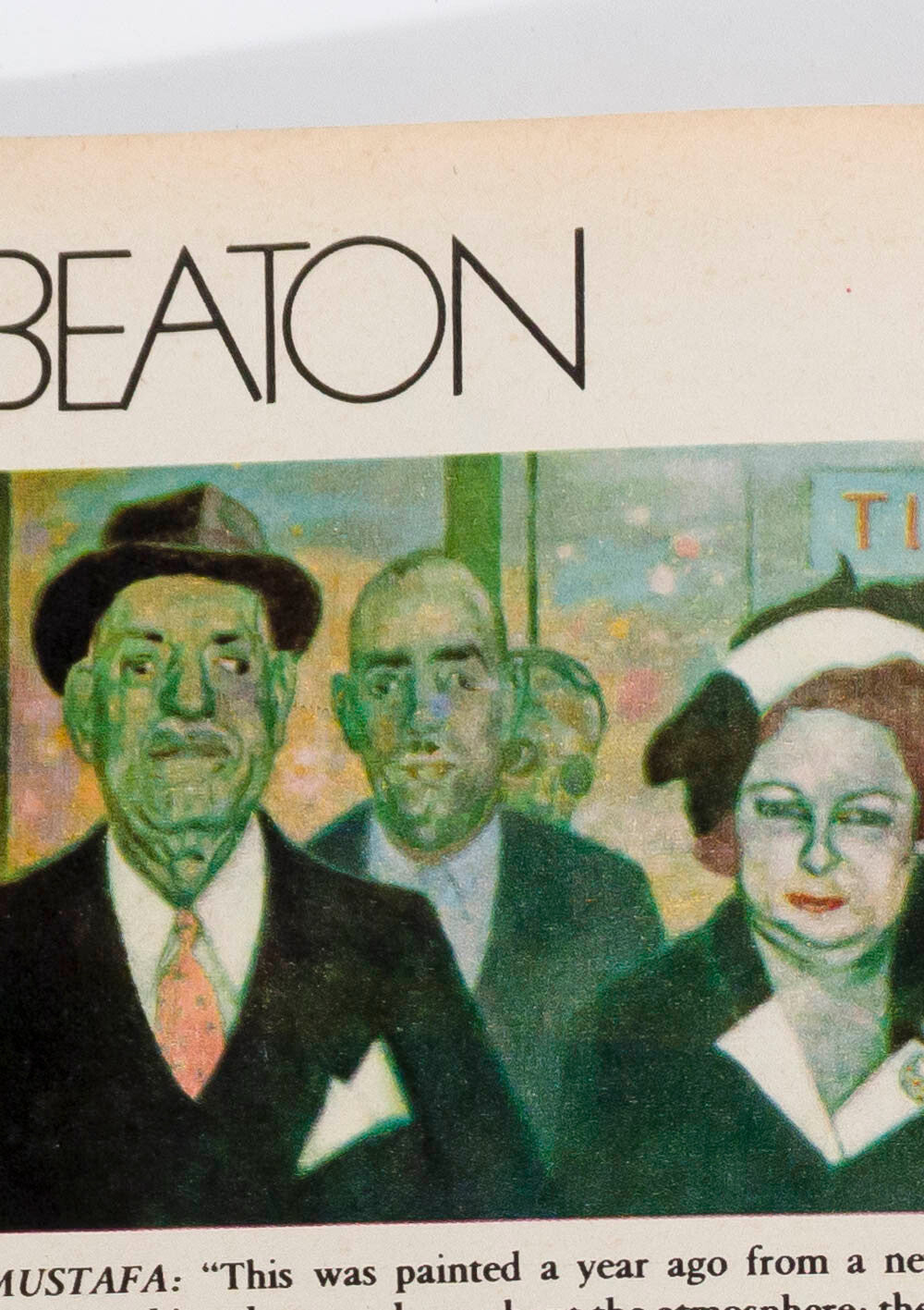 Barbra Streisand CECIL BEATON Betjeman SUEZ Norman church TELEGRAPH January 1966
