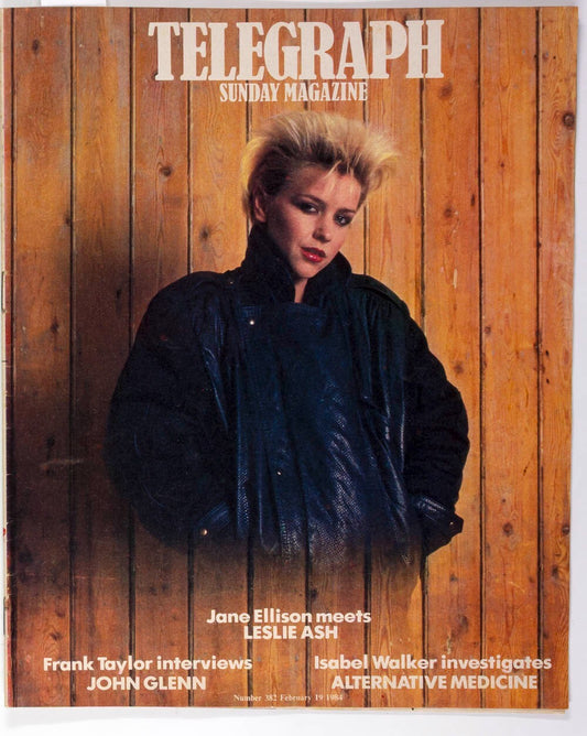 Leslie Ash VANESSA REDGRAVE John Glenn TELEGRAPH magazine 1984 Joely Richardson