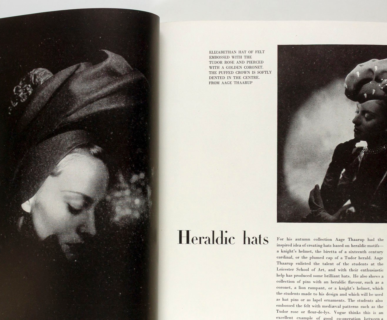Peace Issue CECIL BEATON Lee Miller RENE BOUCHE Vogue magazine October 1945 WWII