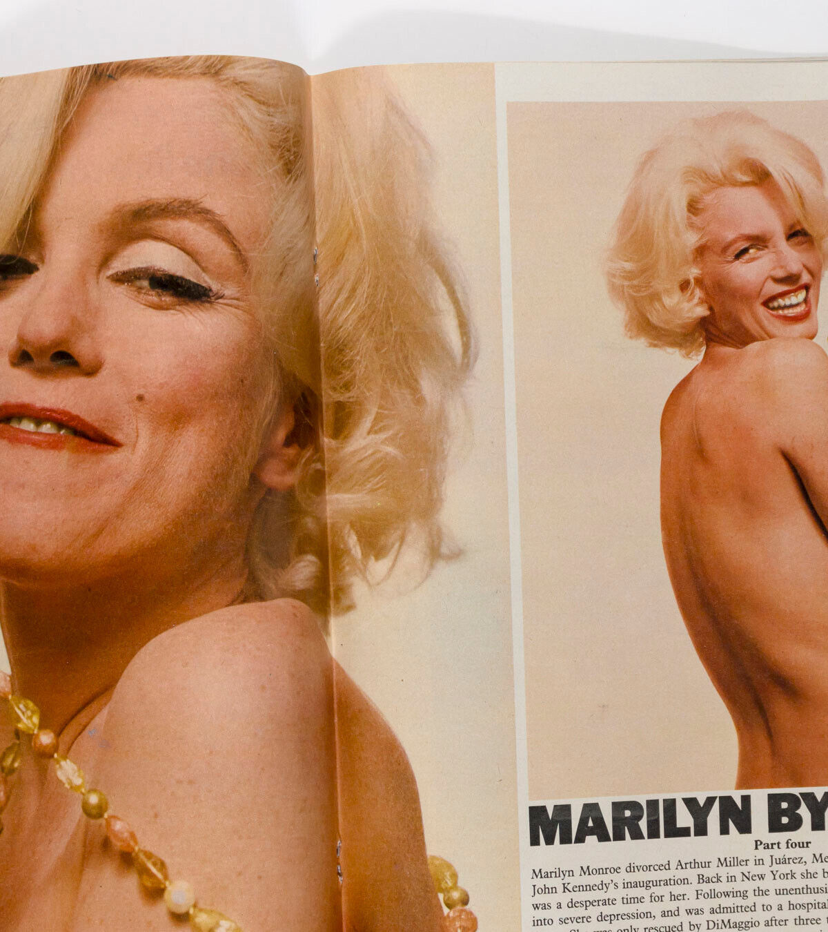 The Last Days of Marilyn Monroe NORMAN MAILER Joe DiMaggio SUNDAY TIMES magazine