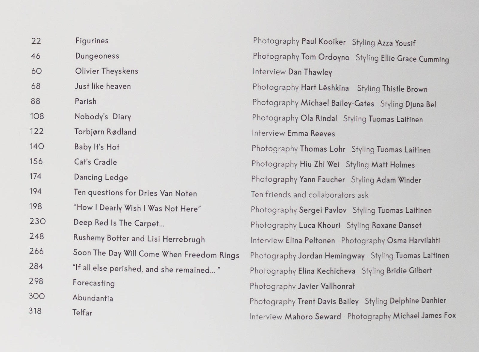 TELFAR Olivier Theyskens SSAW fashion magazine 16 AW 2019 2020 Torbjorn Rodland