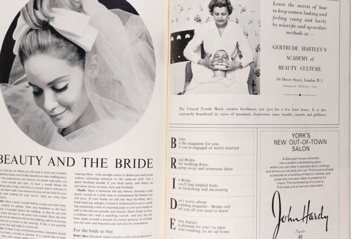 Jean Shrimpton TANIA MALLETT Celia SURYA NAMASKAR John Deakin VOGUE BEAUTY BOOK