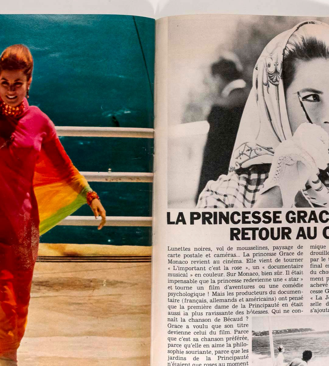 GRACE KELLY Brigitte Bardot TERENCE STAMP Elle August 17 1967 Jean-Luc Godard