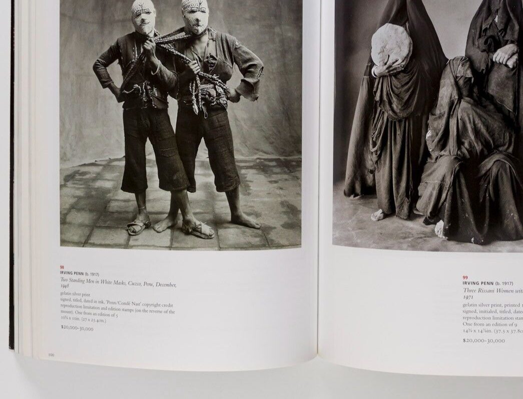 Warhol MAPPLETHORPE Arbus EGGLESTON Beard CHRISTIE'S PHOTOGRAPHS auction catalog