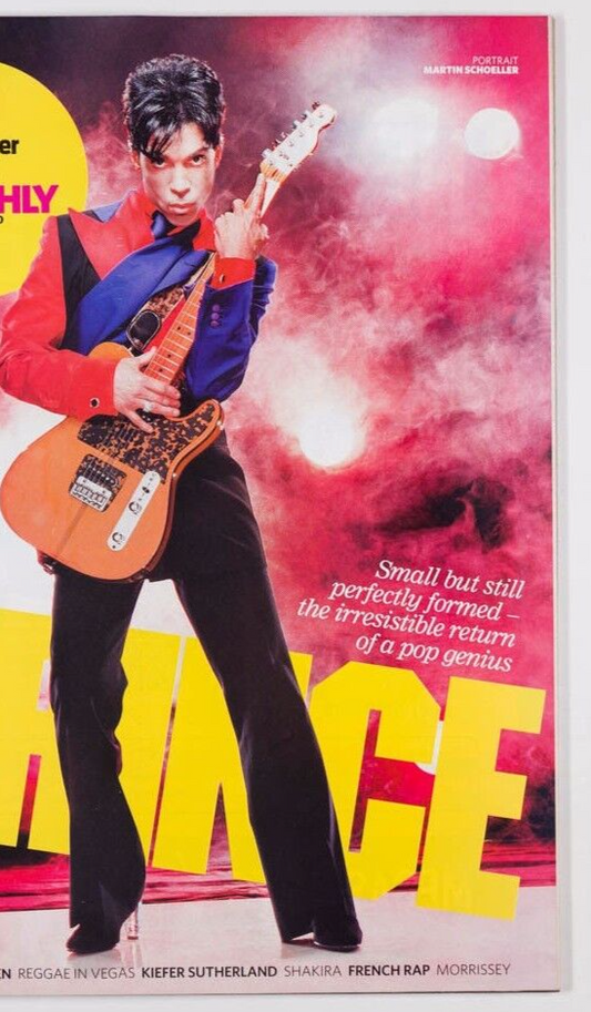 Prince KIEFER SUTHERLAND Shakira JOHNNY ROTTEN Morrissey REGGAE  OMM magazine UK