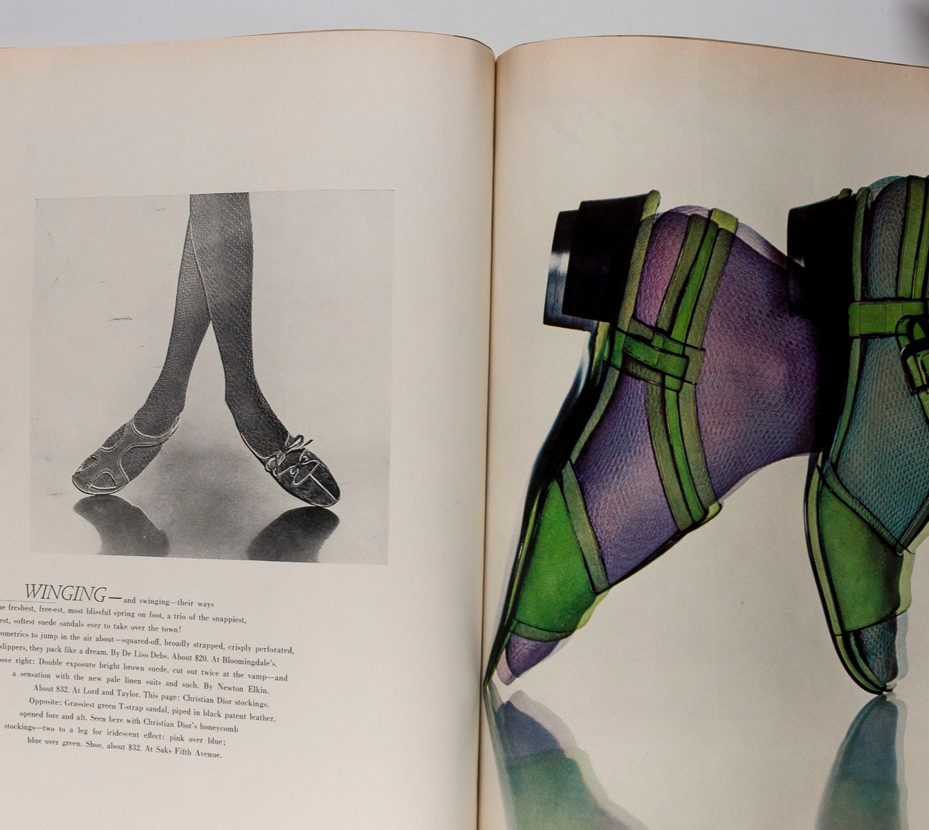 Donna Mitchell BOB RICHARDSON Antonio Lopez HARPER'S BAZAAR March 1965 Dubuffet