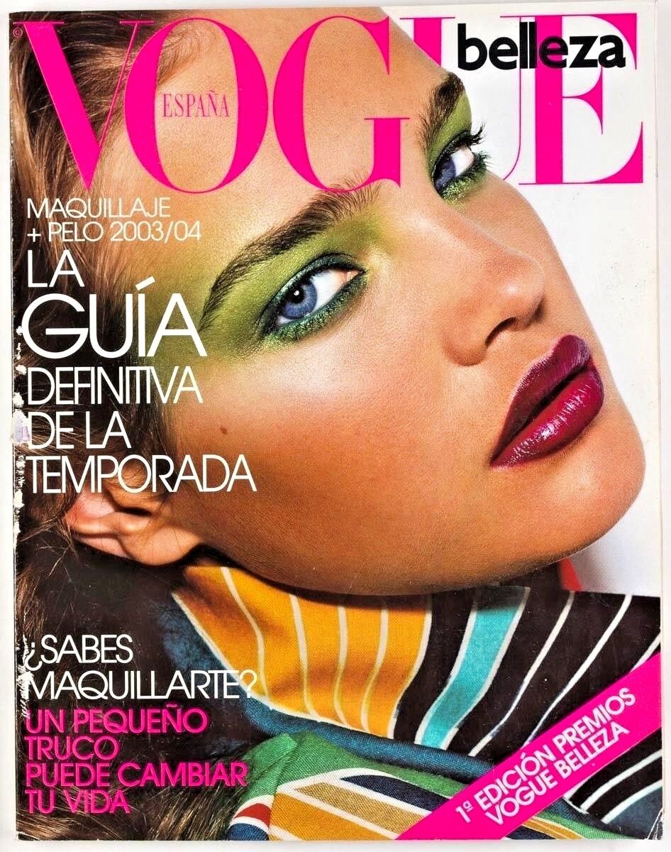 NATALIA VODIANOVA Karolina Kurkova LAUREN HUTTON Vogue Belleza Beauty magazine 1