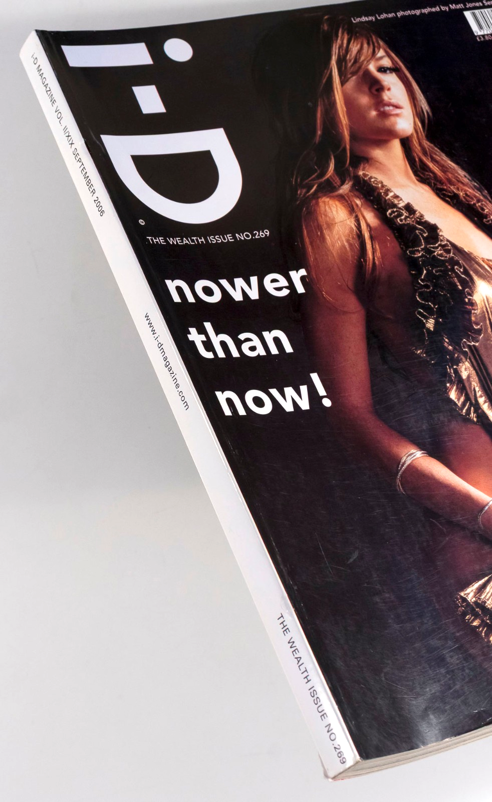Lindsay Lohan KAWS Wolfgang Tillmans IRINA LAZAREANU i-D September 2006 Wealth