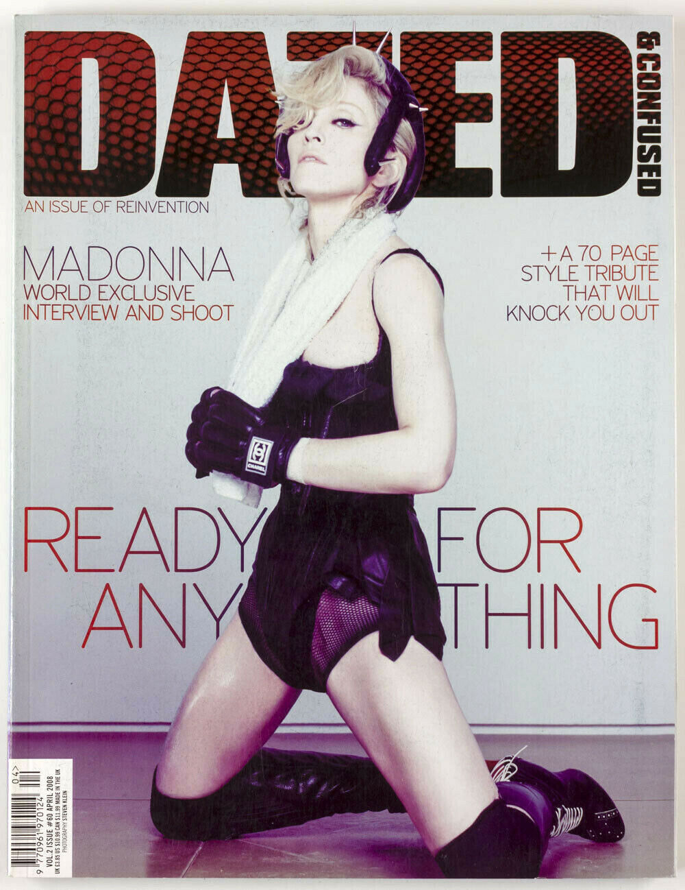 MADONNA Steven Klein ALASDAIR McLELLAN Dazed & Confused magazine 2008 April NEW!