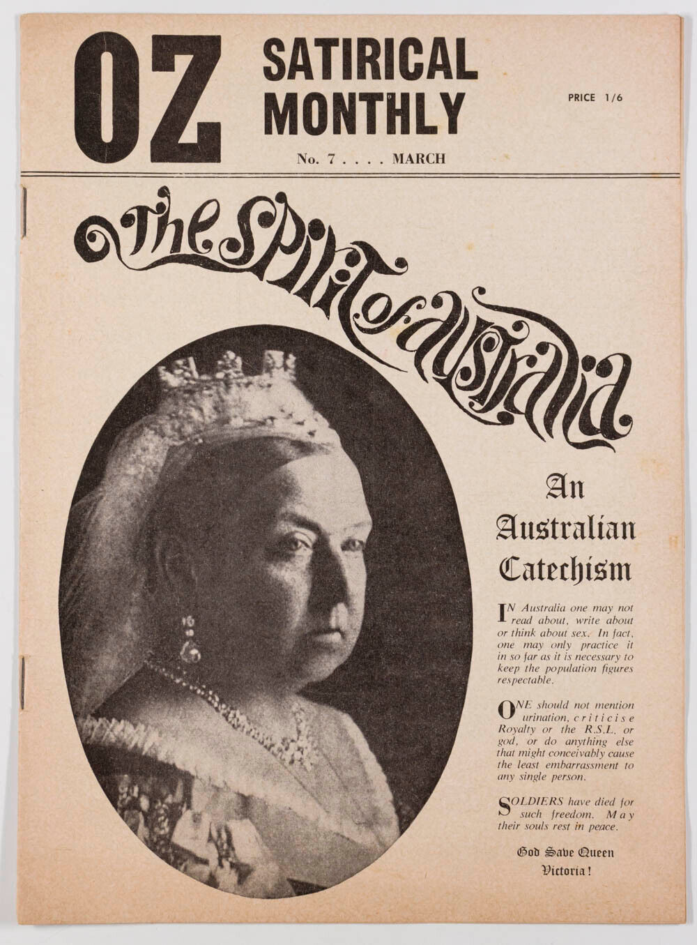 Martin Sharp RICHARD NEVILLE Walsh ARTHUR CALWELL ~ OZ SYDNEY MAGAZINE no.7 1964