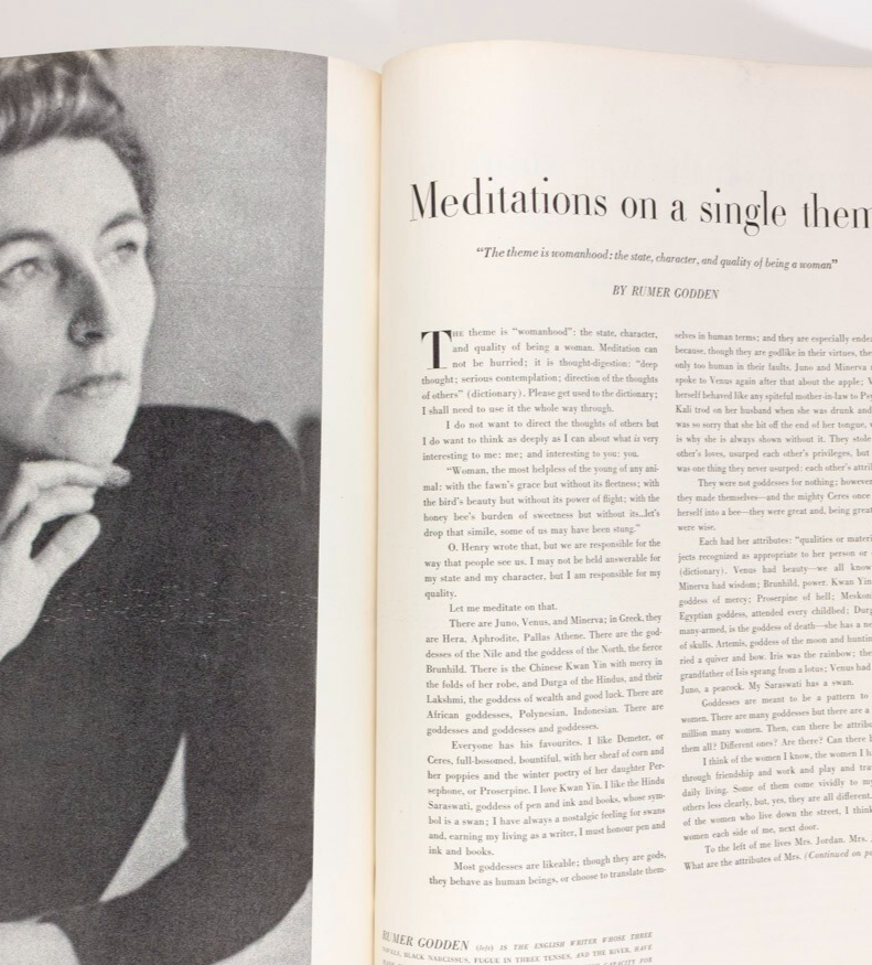 John Rawlings VERTES Cecil Beaton HORST  Vogue June 1 1947 MARY FAULCONER Summer