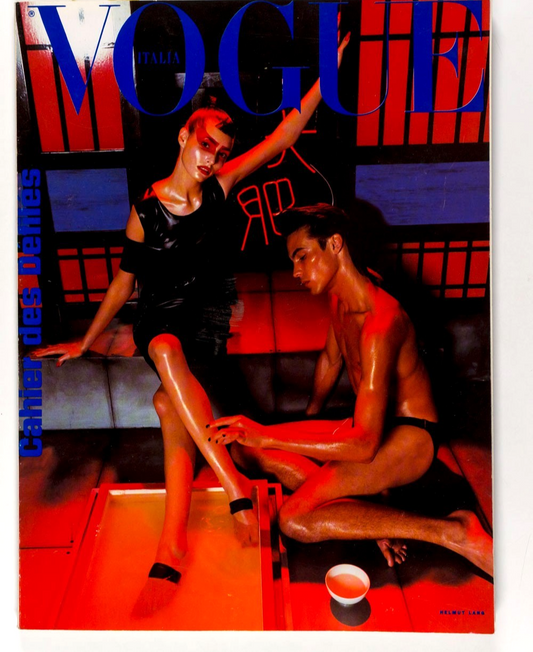 DANIELLE ZINAICH Scott Barnhill VOGUE ITALIA July 1997 Spring CAHIER DES DEFILES