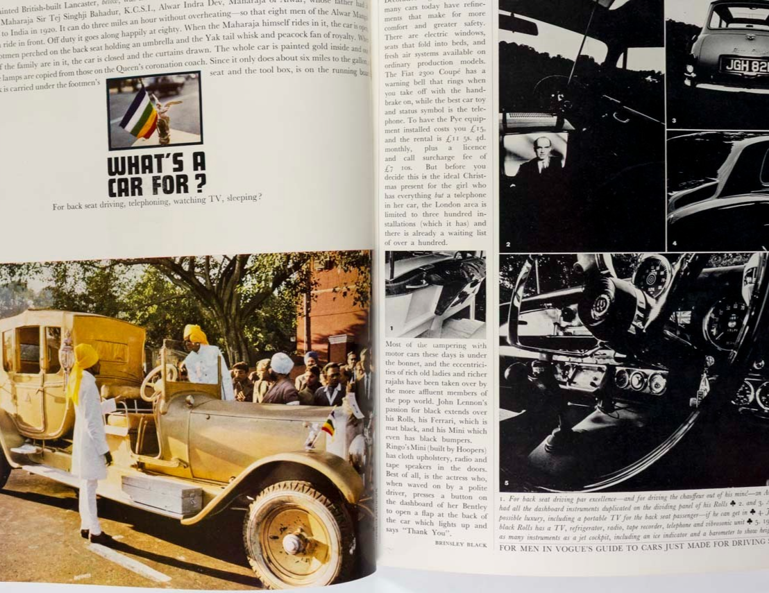 BRIAN JONES Anita Pallenberg HELMUT NEWTON Tara Browne VOGUE MEN November 1966