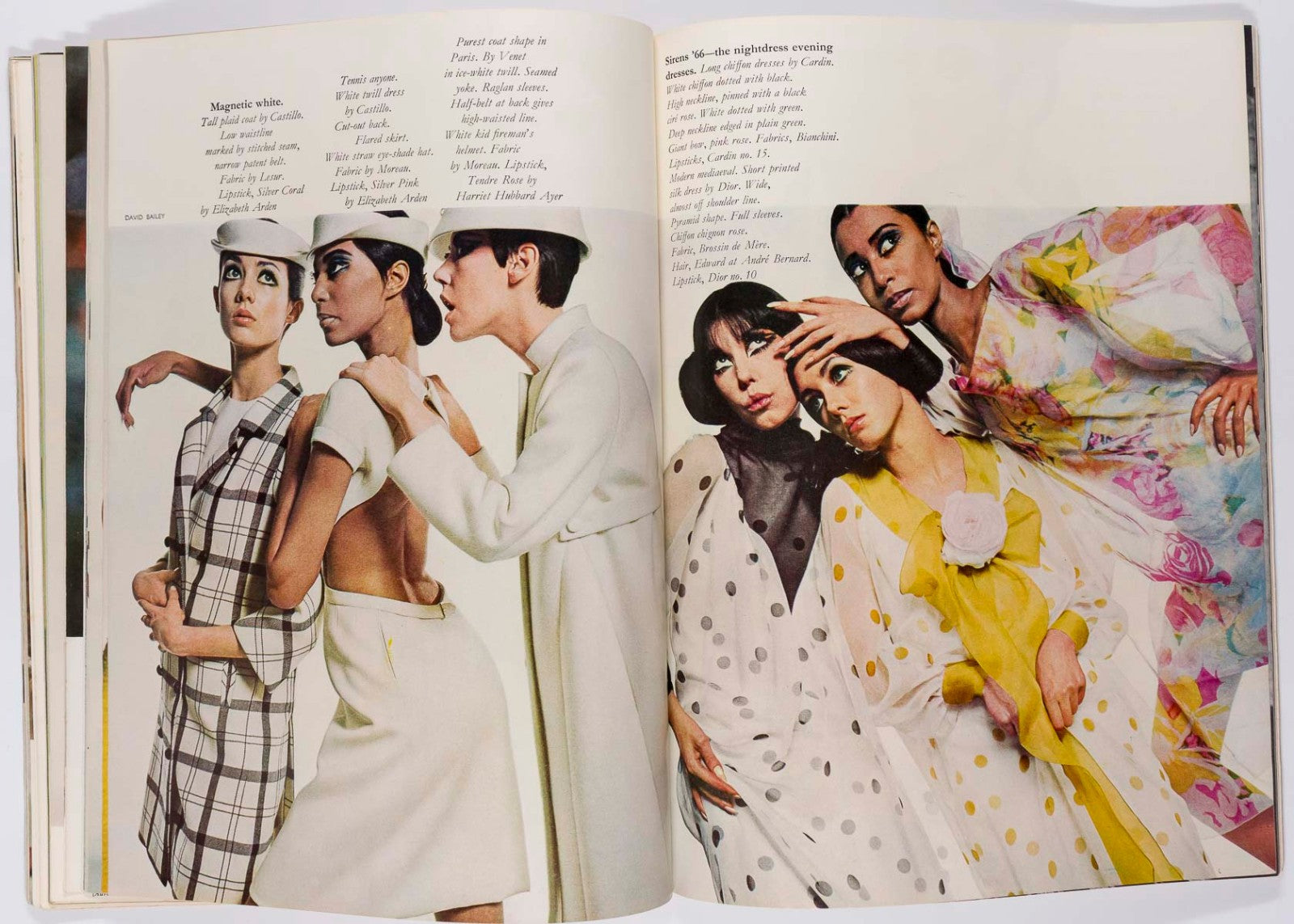Donyale Luna 1st Vogue black model PEGGY MOFFITT Parkinson BAILEY vtg MARCH 1966