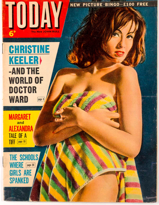 CHRISTINE KEELER Stephen Ward PROFUMO AFFAIR Mandy Rice Davies UK Today magazine