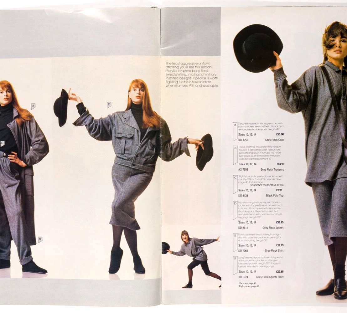 KRISTEN MCMENAMY Talisa Soto LYNNE KOESTER ByMail WAREHOUSE catalog LOOKBOOK vtg