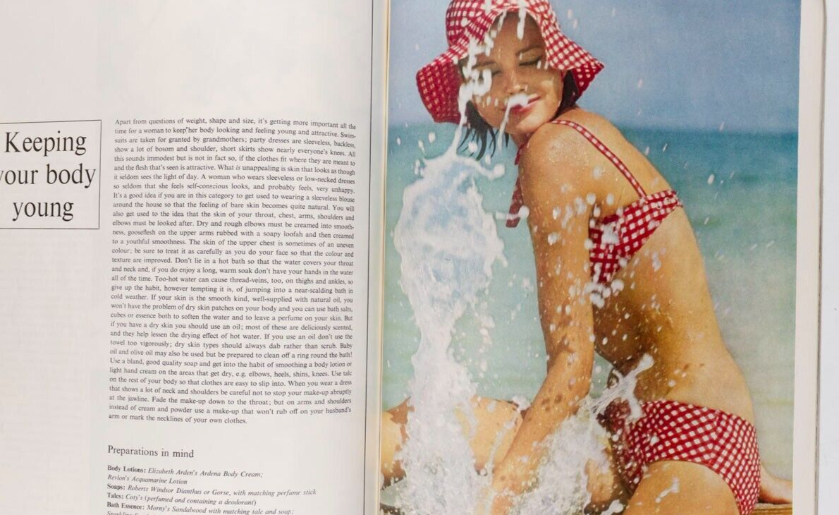Jean Shrimpton TANIA MALLETT Celia SURYA NAMASKAR John Deakin VOGUE BEAUTY BOOK