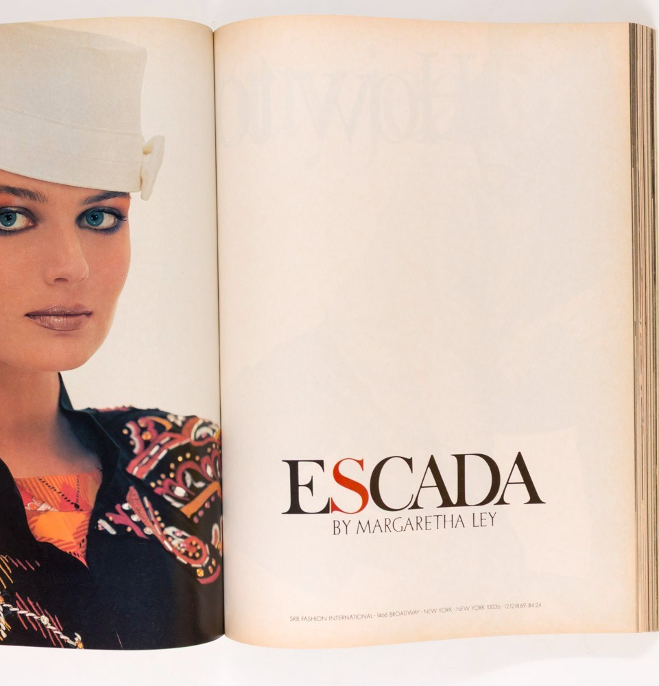 Alexa Singer HELMUT NEWTON Christy Turlington CDG Vogue October 1985 40 birthday