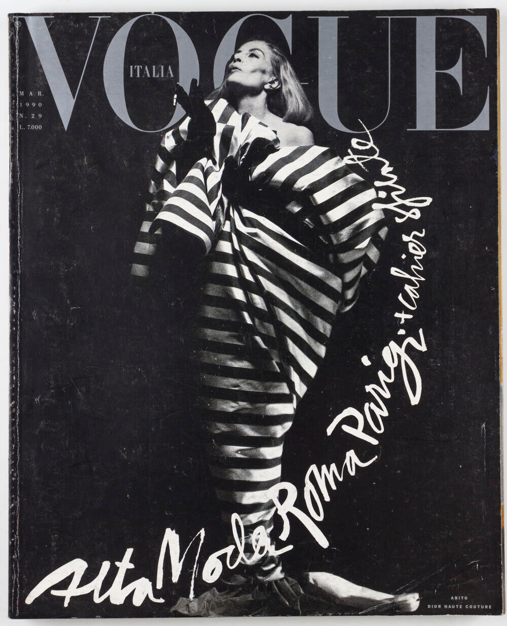 Capucine LINDA EVANGELISTA Christy Turlington VERUSCHKA Claudia Schiffer VOGUE