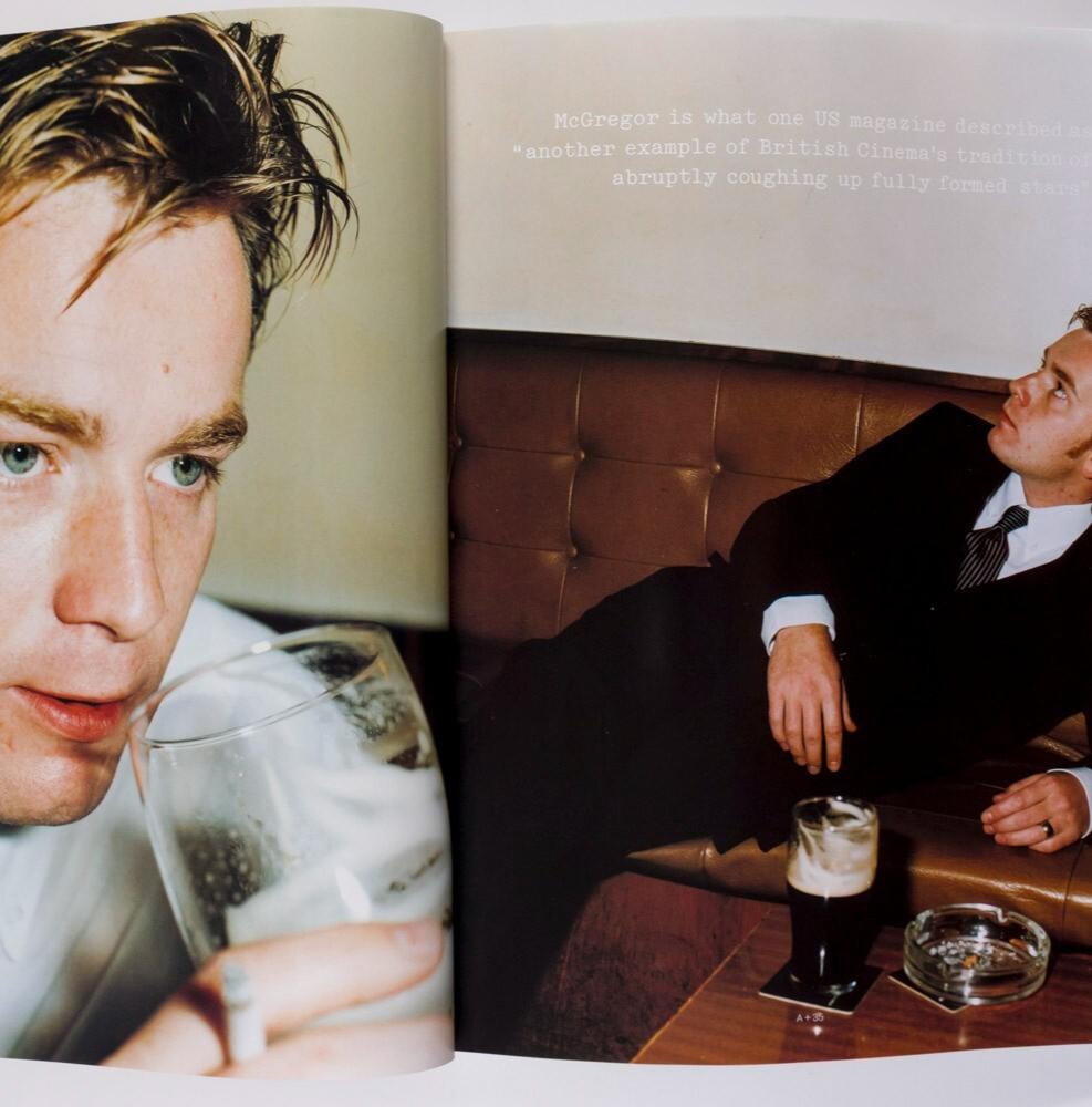 Ewan McGregor ADRIAN NEIL RAYMENT Jodie Kidd ARENA HOMME # 6 1996 Juergen Teller