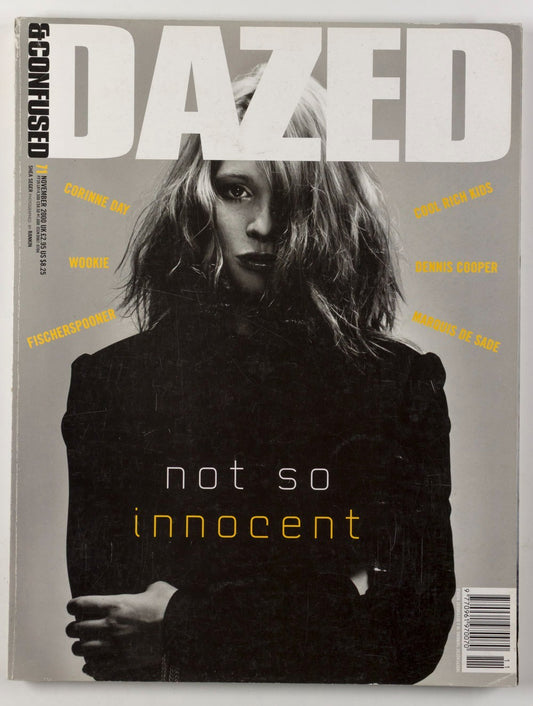 CORINNE DAY Milton Glaser DAZED & CONFUSED magazine November 2000 Fischerspooner
