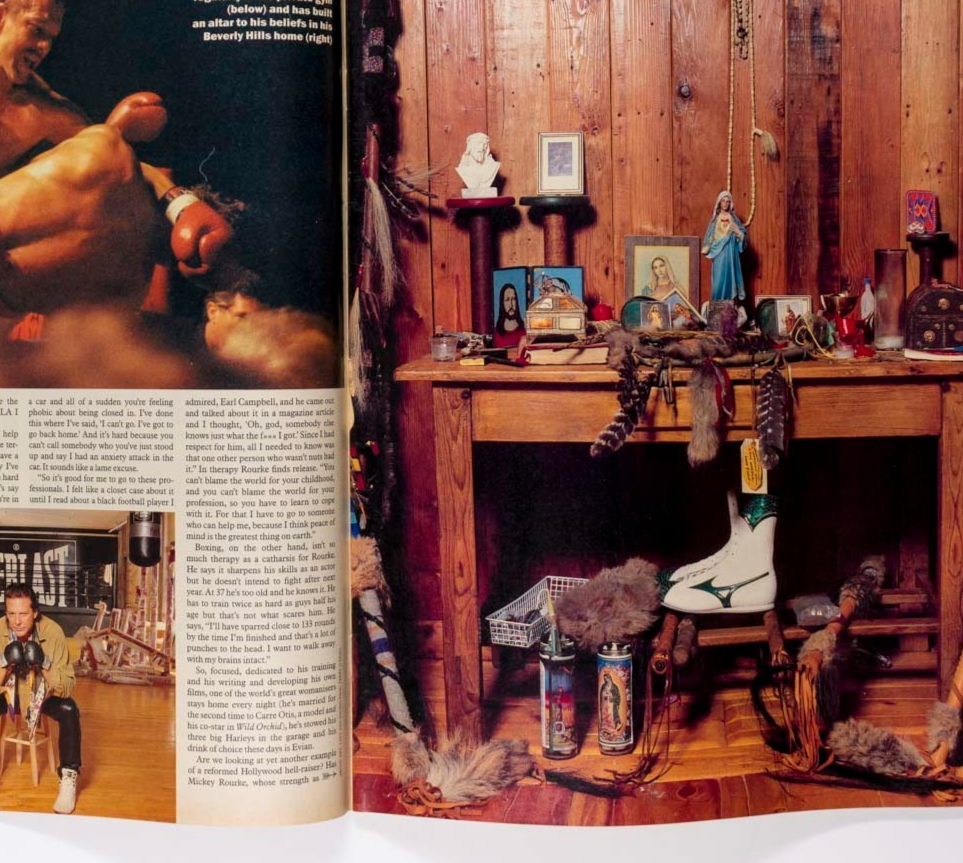 MICKEY ROURKE Chris Steele-Perkins YASMIN LE BON Sunday Times 1992 November USSR