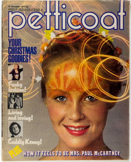 LINDA McCARTNEY Kenny Everett GRANNY TAKES A TRIP Petticoat 22 December 1973 vtg
