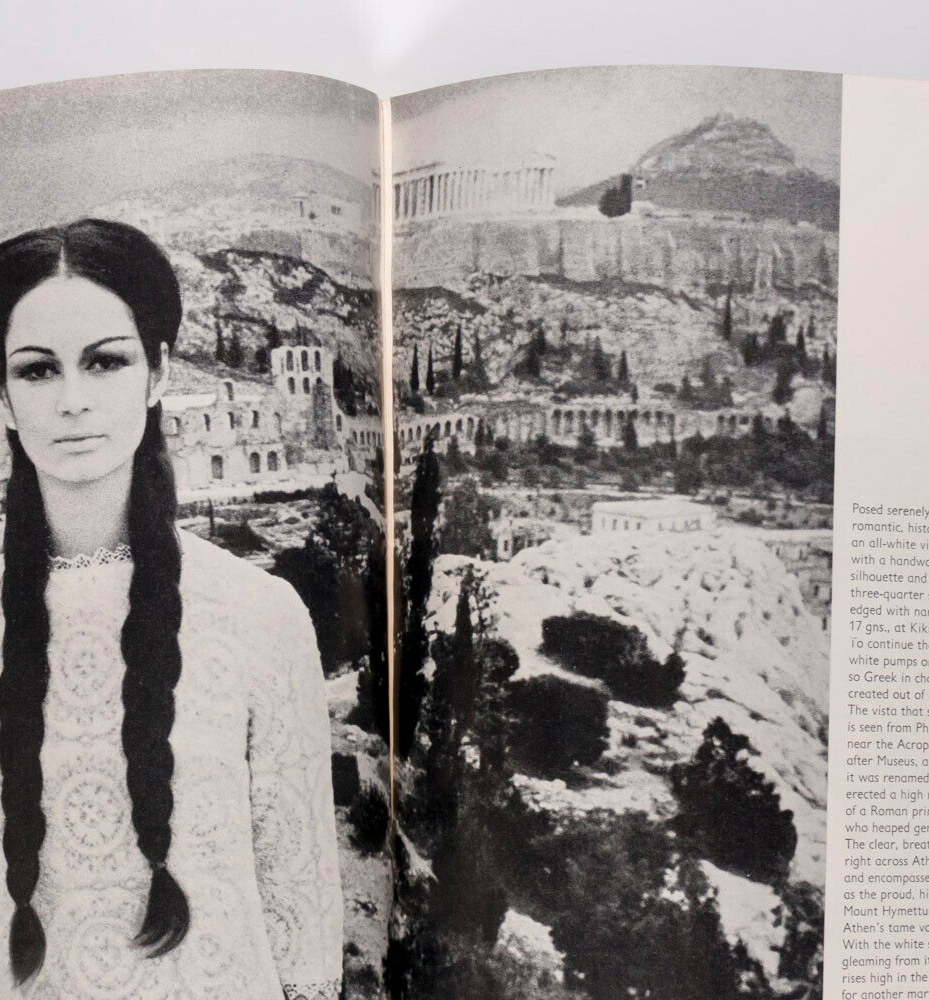 Jean Shrimpton BAILEY Celia J.B PRIESTLEY Paris PENN Greece WILLIAM KLEIN  Vogue
