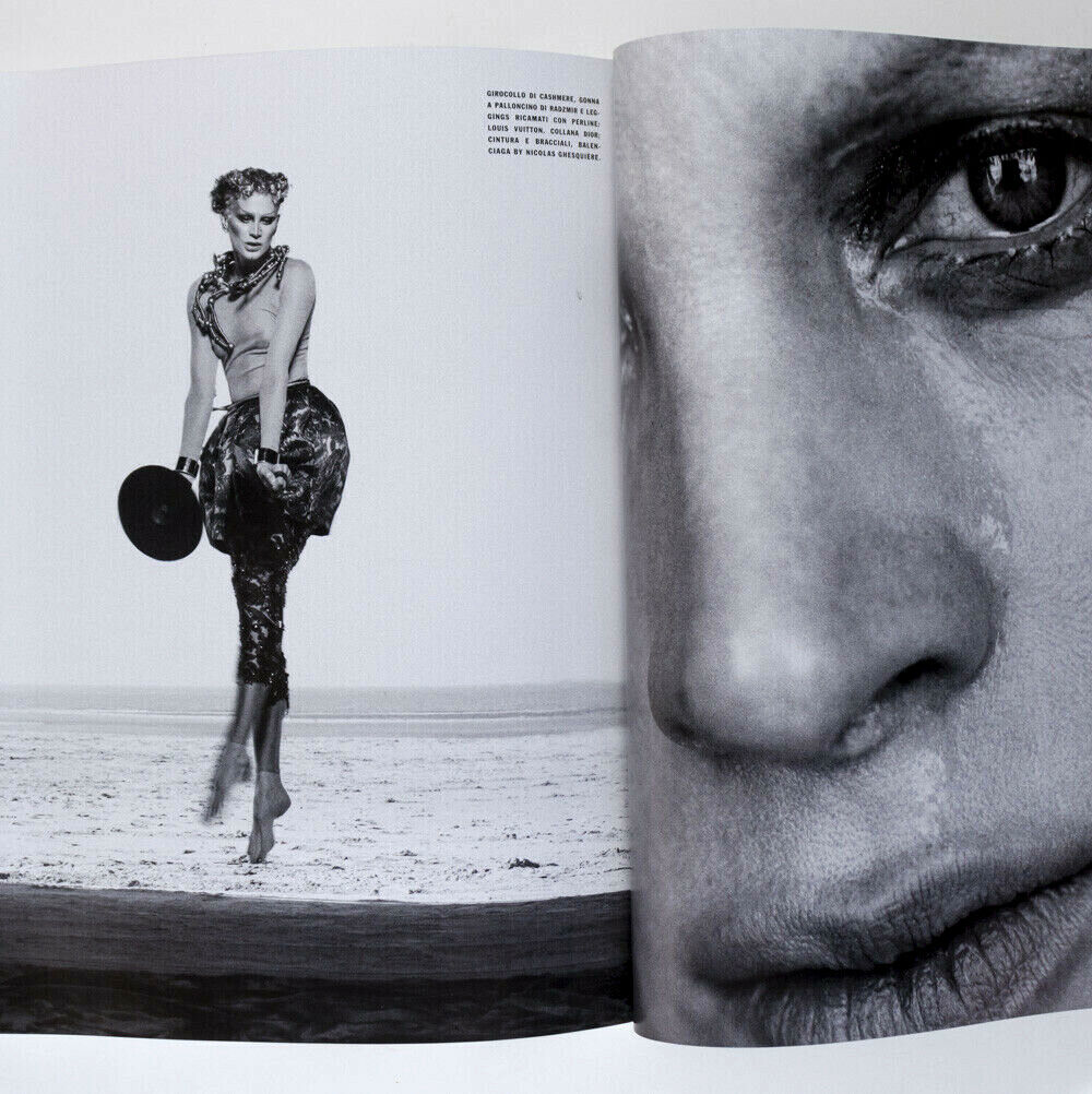 MEGHAN COLLISON Craig McDean PETER LINDBERGH Glen Luchford VOGUE ITALIA magazine