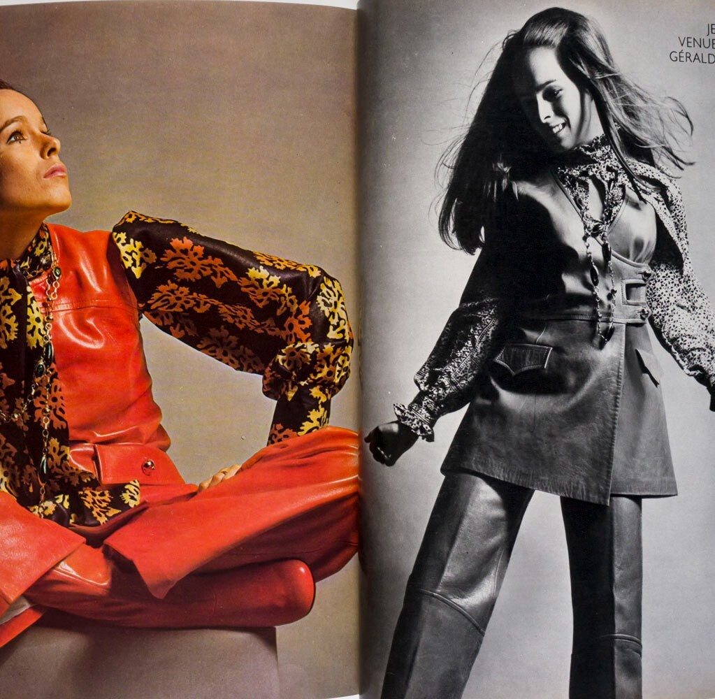 Catherine Deneuve GUY BOURDIN Jean Shrimpton SARAH MOON Paris Vogue August 1969