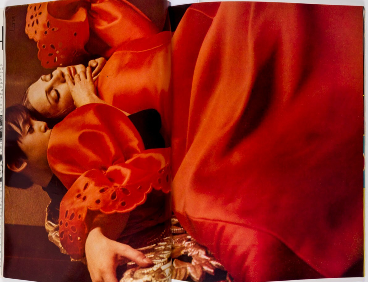 Sarah Moon QUANT Peccinotti HARPER'S BAZAAR March 1969 Kellie Wilson RABANNE vtg