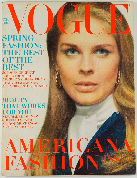 Candice Bergen HENDRIX Jean Shrimpton NAOMI SIMS Apollo 8 ~ US COLLECTIONS VOGUE