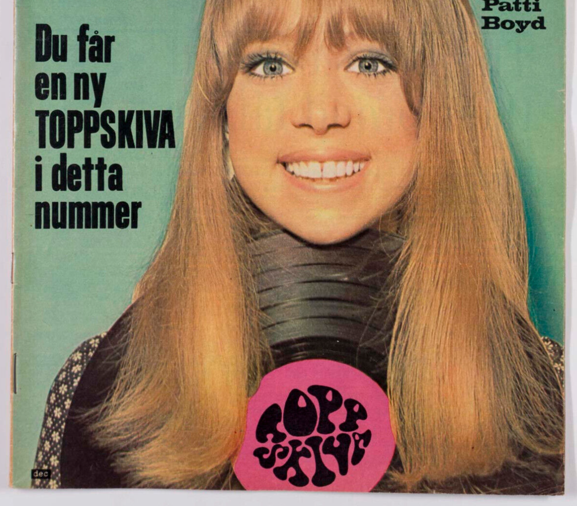 PATTIE BOYD Anita Pallenberg BRIAN EPSTEIN Beatles TWIGGY Bild pop magazine 60's