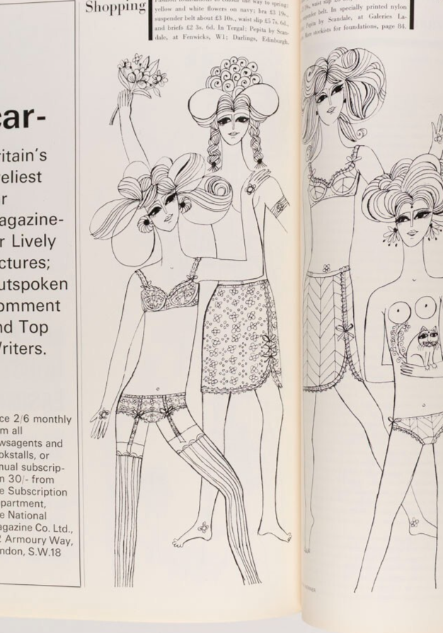 Editha Dussler JAMAICA Jill Kennington UK HARPERS BAZAAR February 1967 Benedetta