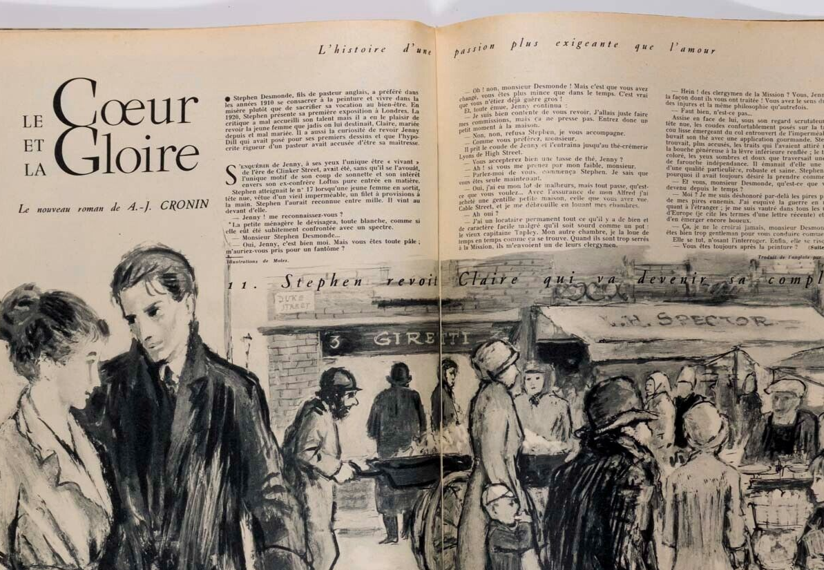 Spring Collections 1956 Dior PATOU Oleg Zinger KAZAN Pierre Simon ELLE MAGAZINE