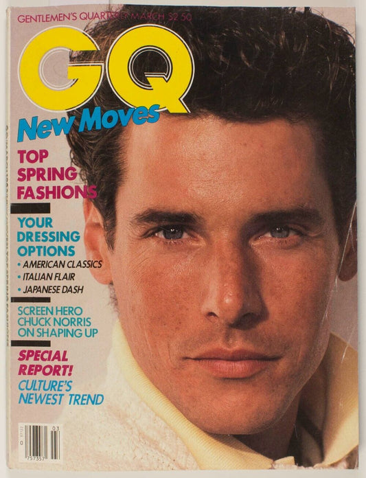 Bruce Hulse WEBER Chuck Norris CDG Lorne Greene BASQUIAT Madonna KEITH HARING GQ