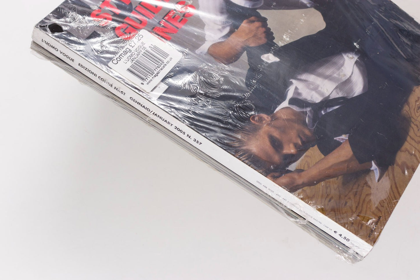 CRISTIANO RONALDO David James L'UOMO VOGUE SPORT January 2005 Barbra SEALED 357