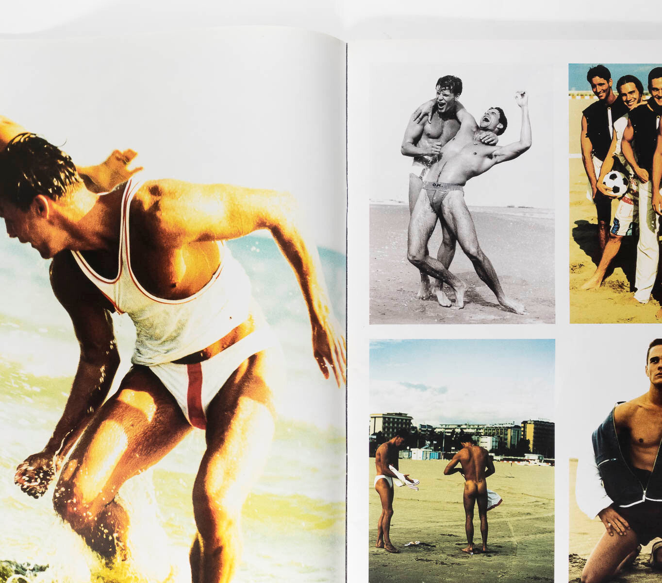 Rimini GIORGIO EMPORIO ARMANI lookbook catalogue SUMMER 1992 Aldo Fallai FELLINI
